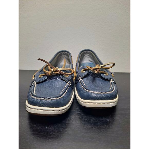 Sperry Top-Sider Women's 7M Angelfish Boat Shoe Blue Slip-On - Picture 3 of 8